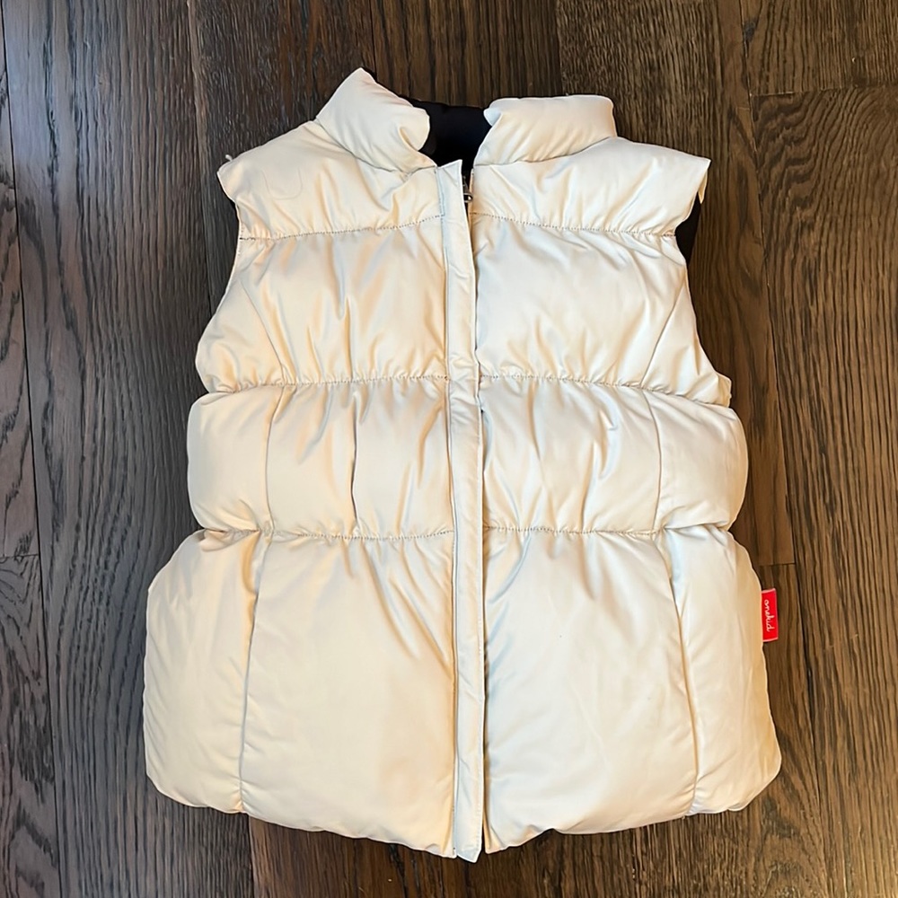 Girls Reversible Size 8 Down Vest